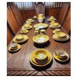 Set for 8 Solimene Vetri Sul Mare Italy Dishes