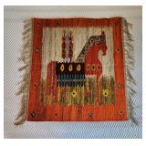Cepelia Poland Hand Woven Wool Tapestry
