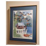 1990 Ltd Ed Print Spring Migration Rie Munoz AK