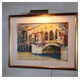 Watercolor Seascape Painting Jim Gaither Casper WY