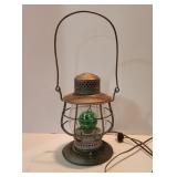 Railroad Lantern Lamp CT Ham Company