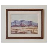 Oil Painting SW Landscape Lewis Edward Ewen NM