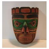 1983 Henry Hunt Inuit Kwakiutl Hand Carved Mask