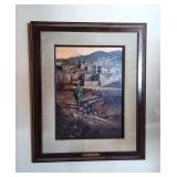 Oil Painting Amber Skies Taos Joni Falk Arizona