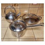 Paul Revere Proline Saucepan Skillet Teapot