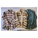 PENDLETON Mans Cotton Wool Shirts Wool Sweater