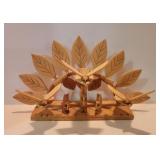 Larry Lopez Carved Cottonwood Tree of Life