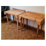 Pair of Southwestern Design Tables