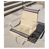 Mid Century Metal Patio Chair Fun to Paint!