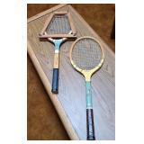 Two Vintage Wilson Tennis Rackets