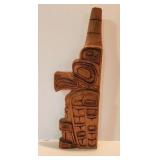 20.5" Sonny Wilson Kwakiutl Carved Eagle Plaque