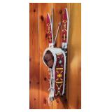47" Roger Thundershield Sioux Beaded Cradleboard