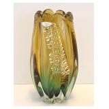 1950s Fantasy Glass Co 9 1/2" Art Glass Vase