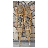 55" Vintage Safesport Denver CO Rawhide Snowshoes