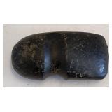 5 1/2" Black Stone Indian Artifact