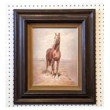 Ltd Ed Print #29/500 Horse L. Henry New Mexico