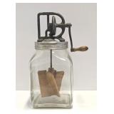 DAZEY #50 Glass Butter Churn