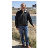 2003 Ford 100th Anniversary Leather Jacket LARGE