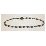 32" Harvey Era Navajo Silver Concho Belt