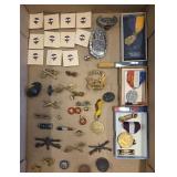 US Military Pins & Insignia ROTC & Other