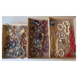 Assorted Vintage Costume Jewelry Wear or Repurpose