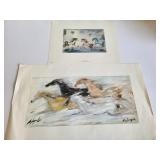1980 Ted DeGrazia  AZ Signed Prints Horses