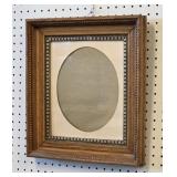 Antique Oak & Lemon Gold Frame