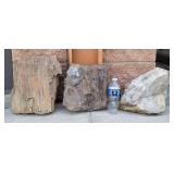 Landscape Rocks Petrified Wood & Quartz