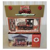 Three ERTL TEXACO Die Cast Metal Banks