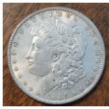 US 1886-P Morgan Silver Dollar HIGH GRADE