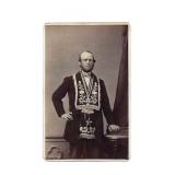 Civil War Era CDV Photograph IOOF Odd Fellows