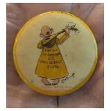 1896 Yellow Kid #4 Cigarette Advertising Pin Back