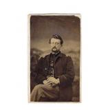 Civil War CDV Captain George F Kili 54th Ohio