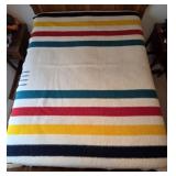 1930s Eaton Co Trapper Point 4 Point Wool Blanket