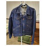 1970s WRANGLER No Fault Denim Jacket Size 42