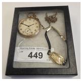 Antique 1933 ELGIN National Pocket Watch AS IS