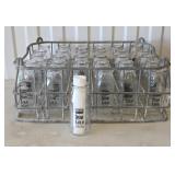 30 Dairy Gold WY 1/2 Pt Milk Bottles in Carrier