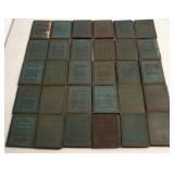 30 Volumes Little Leather Library Miniature Books