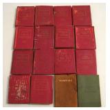 14 Miniature Books Shakespeare + Hawthorne Kipling