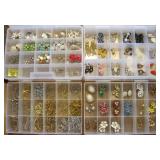 Vintage Costume Jewelry Earrings Chains