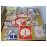 400+ Pieces of Vintage Sheet Music