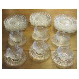 Fostoria American Salad Plates & Cup/Saucer Sets