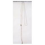 46" Ladies Victorian GF Slide Watch Chain