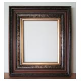 Antique 19th Century Faux Painted Walnut Frame
