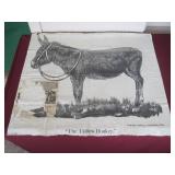 Two Antique Pin The Tail on The Donkey Games