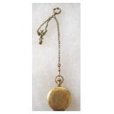 1893 Elgin Ladies 14k Gold Size 5 Pocket Watch Fob
