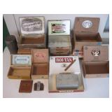 Vintage Tobacco Cigar Boxes BAYUK Cigar Tin