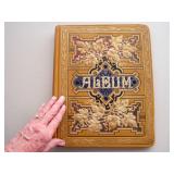 Antique Victorian Scrapbook Dickens & Other Scraps