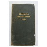 1919 Wyoming Official Brand Book