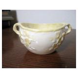 Irish Belleek Sugar Bowl 2nd Green Mark 1955-65